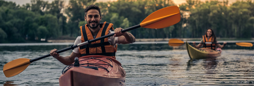 Quand camping et activités nautiques e croisent